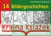 14 Bildergeschichten ... für die Advents- und Weihnachtszeit : Kopiervorlagen Manns, Janine; Stolz, Ulrike 9783955130176 Kohl-Verlag - książka