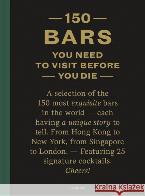 150 Bars You Need to Visit Before You Die Jurgen Lijcops 9789401486194 Lannoo Publishers - książka