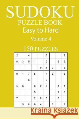 150 Easy to Hard Sudoku Puzzle Book Randy Allen 9781546367109 Createspace Independent Publishing Platform - książka