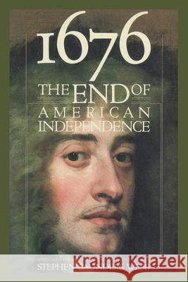 1676: The End of American Independence Webb, Stephen 9780815603610 Syracuse University Press - książka