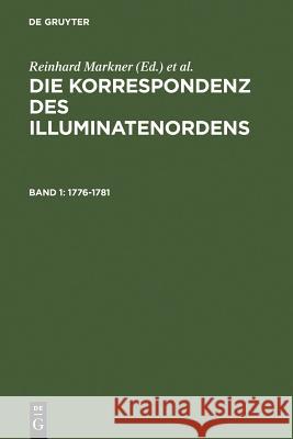 1776-1781 Reinhard Markner Monika Neugebauer- Hermann Sc 9783484108813 Max Niemeyer Verlag - książka