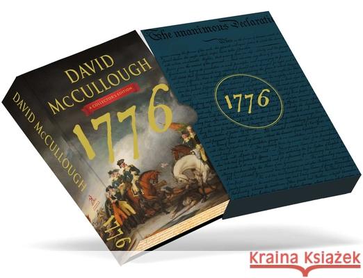 1776 (Deluxe Slipcase Edition) David McCullough 9781668236918 Simon & Schuster - książka