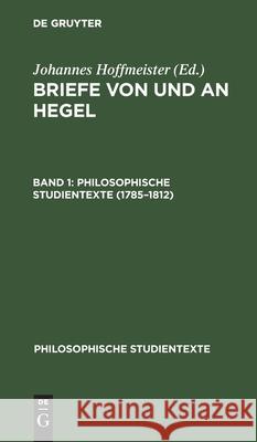 1785-1812 No Contributor 9783112530931 de Gruyter - książka