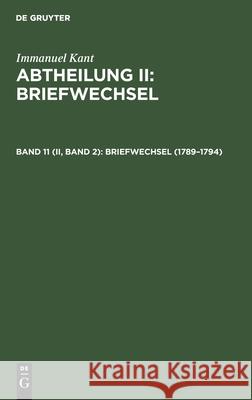 1789-1794 No Contributor 9783112360330 de Gruyter - książka