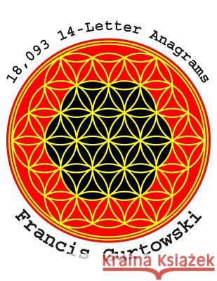 18,093 14-Letter Anagrams Francis Gurtowski 9781503233096 Createspace - książka