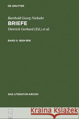 1809-1816  9783111045986 Walter de Gruyter - książka