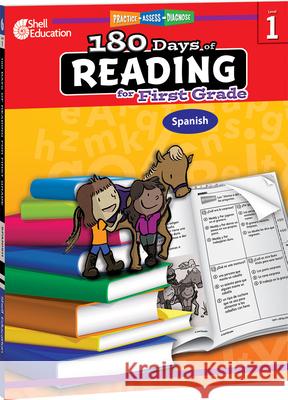 180 Days of Reading for First Grade (Spanish): Practice, Assess, Diagnose Barchers, Suzanne I. 9781087643052 Shell Education Pub - książka