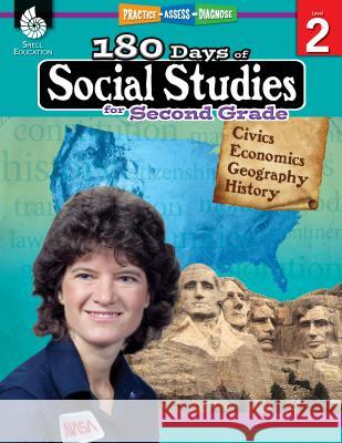 180 Days of Social Studies for Second Grade: Practice, Assess, Diagnose McNamara, Terri 9781425813949 Shell Education Pub - książka