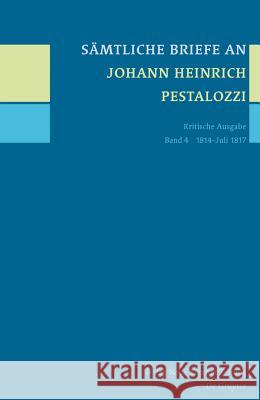 1814-Juli 1817 Rebekka Horlacher Daniel T 9783110275971 Walter de Gruyter - książka