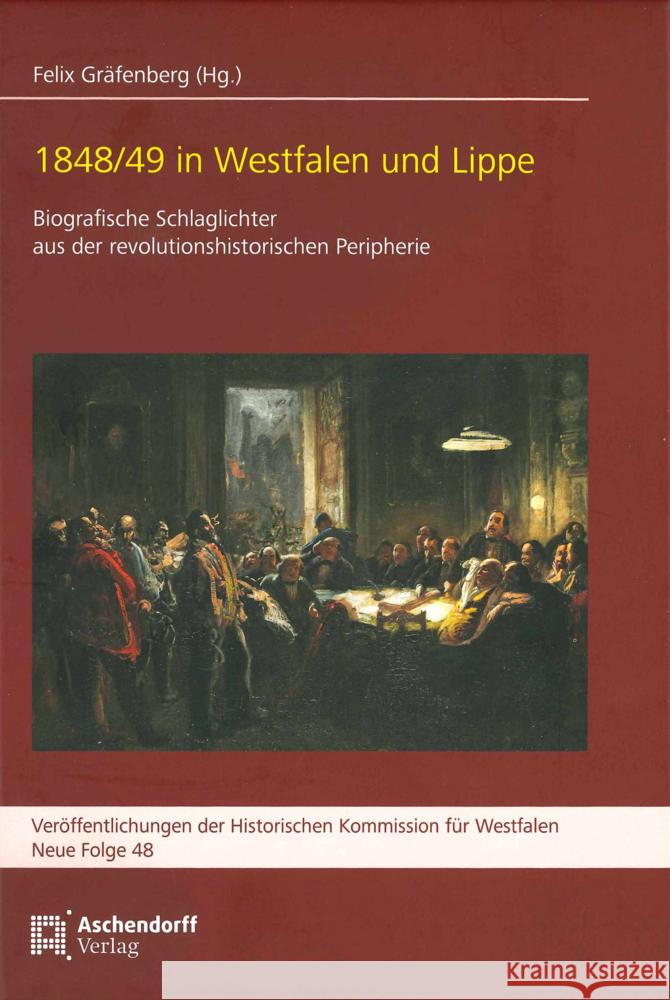 1848/49 in Westfalen und Lippe  9783402151501 Aschendorff Verlag - książka
