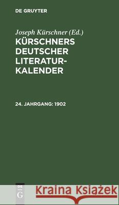 1902 No Contributor 9783112445815 De Gruyter - książka