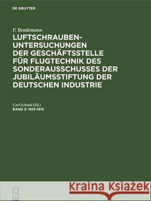 1913-1915 Carl Schmid 9783486741490 Walter de Gruyter - książka