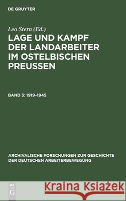 (1919-1945) No Contributor 9783112472972 de Gruyter - książka