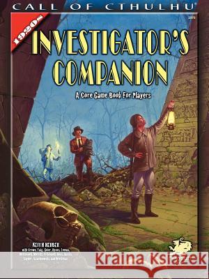 1920s Investigator Companion Keith Herber 9781568822808 Chaosium - książka