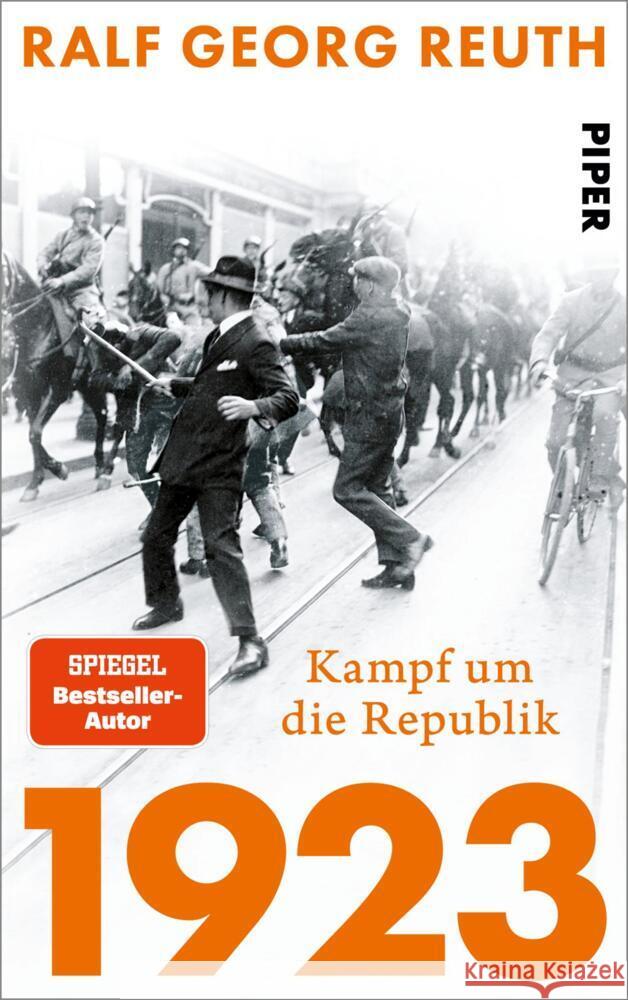 1923 - Kampf um die Republik Reuth, Ralf Georg 9783492059329 Piper - książka