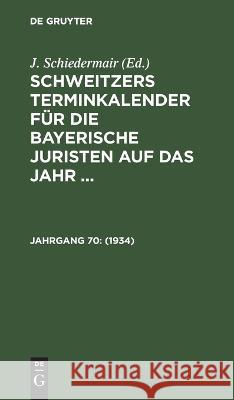 1934: STBJJ-B  9783112684337 De Gruyter (JL) - książka