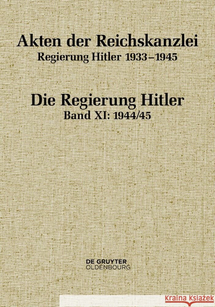 1944/45 Michael Hollmann Hauke Marahrens 9783110685589 Walter de Gruyter - książka