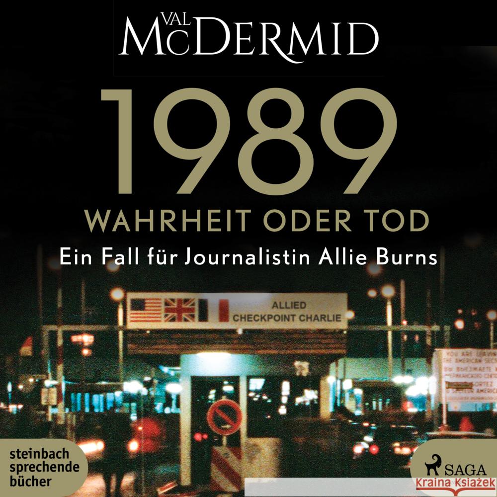 1989 - Wahrheit oder Tod, 2 Audio-CD, MP3 Mcdermid, Val 9783987360282 Steinbach sprechende Bücher - książka