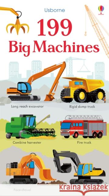 199 Big Machines Greenwell, Jessica 9781474952262 Usborne Publishing Ltd - książka