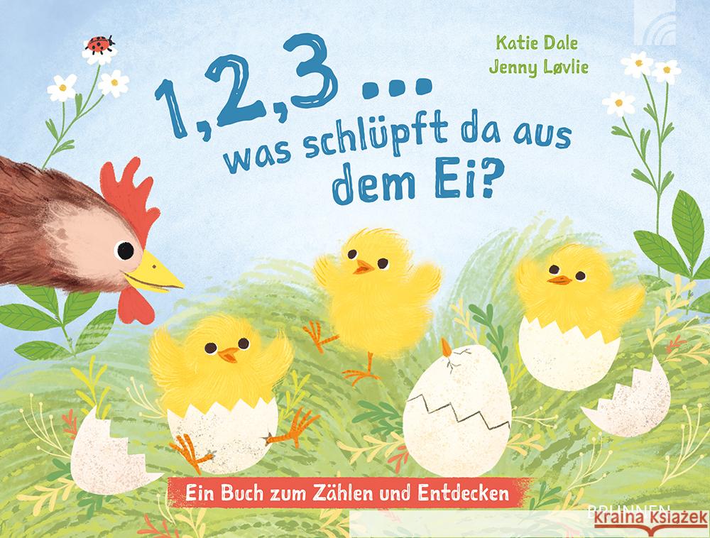 1, 2, 3 ... was schlüpft da aus dem Ei? Dale, Katie 9783765559617 Brunnen Verlag GmbH - książka