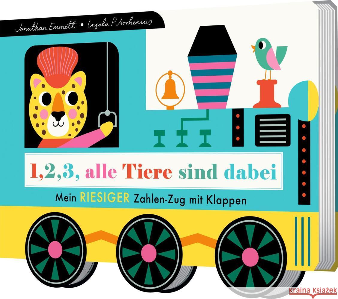 1, 2, 3, alle Tiere sind dabei Emmett, Jonathan 9783480239979 Esslinger in der Thienemann-Esslinger Verlag  - książka