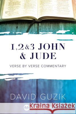 1-2-3 John & Jude Commentary David Guzik 9781565990319 Enduring Word Media - książka