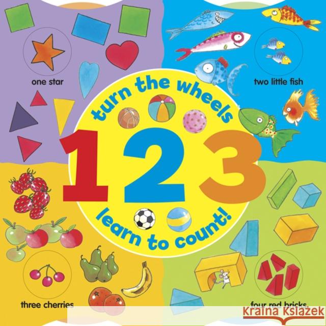 1 2 3: Turn the Wheels - Learn to Count Lewis Jan 9781861476616 Armadillo Music - książka