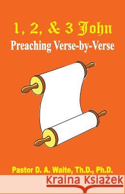 1, 2, & 3 John: Preaching Verse By Verse D a Waite 9781568481128 Old Paths Publications, Inc - książka