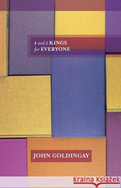 1 and 2 Kings for Everyone John Goldingay 9780281061303 SPCK Publishing - książka