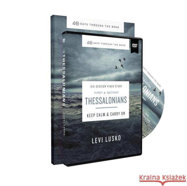 1 and   2 Thessalonians Study Guide with DVD: Keep Calm and Carry On Levi Lusko 9780310131144 Zondervan - książka