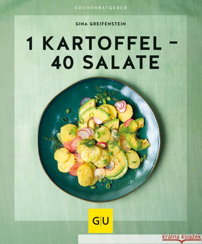 1 Kartoffel - 40 Salate Greifenstein, Gina 9783833882906 Gräfe & Unzer - książka