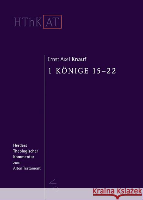 1 Konige 15-22 Knauf, Ernst Axel 9783451268151 Herder, Freiburg - książka