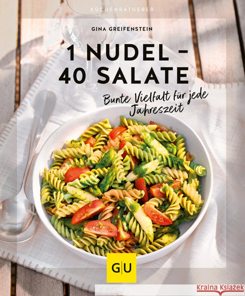 1 Nudel - 40 Salate Greifenstein, Gina 9783833886522 Gräfe & Unzer - książka