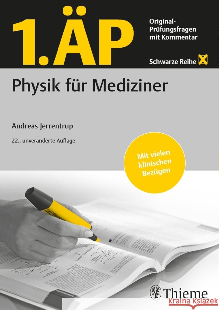 1. ÄP Physik für Mediziner Jerrentrup, Andreas 9783132443211 Thieme, Stuttgart - książka