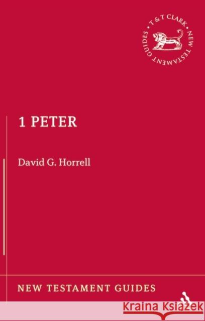 1 Peter David G. Horrell 9780567031693 T & T Clark International - książka