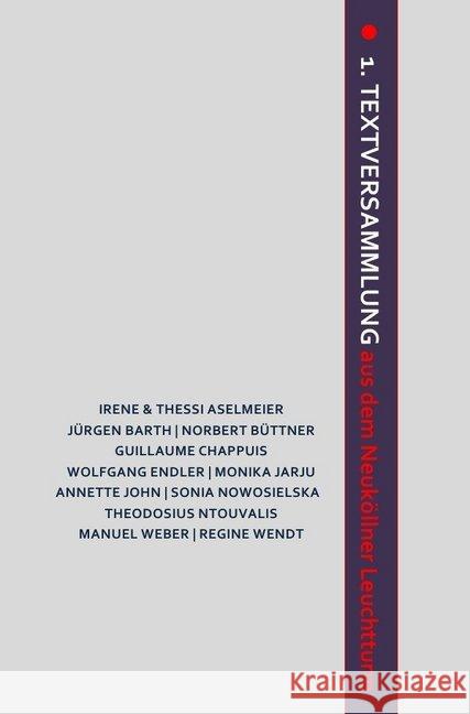 1. Textversammlung aus dem Neuköllner Leuchtturm Jarju, Monika 9783741800238 epubli - książka