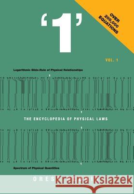 '1' The Encyclopedia of Physical Laws Vol. 1 Bedrij, Orest 9781514482490 Xlibris - książka