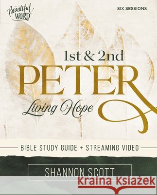 1st and   2nd Peter Bible Study Guide plus Streaming Video Zondervan 9780310183655 HarperChristian Resources - książka