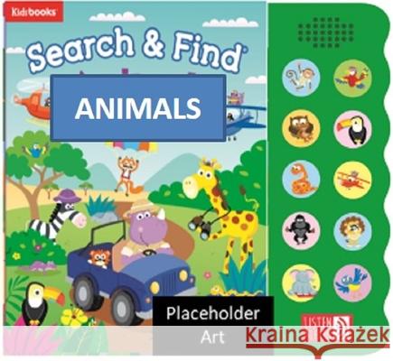 1st Search and Find Animals Kidsbooks 9781628858761 Kidsbooks LLC - książka