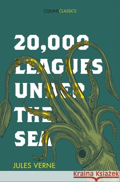 20,000 Leagues Under The Sea Jules Verne   9780008195526 HarperCollins Publishers - książka