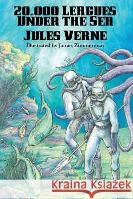 20,000 Leagues Under the Sea Jules Verne 9781515402510 Illustrated Books - książka