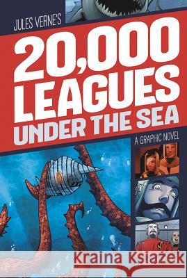 20,000 Leagues Under the Sea: A Graphic Novel Verne, Jules 9781496500021 Stone Arch Books - książka