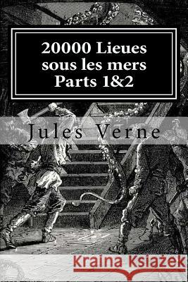 20000 Lieues sous les mers Parts 1&2 Hollybook 9781522732952 Createspace Independent Publishing Platform - książka