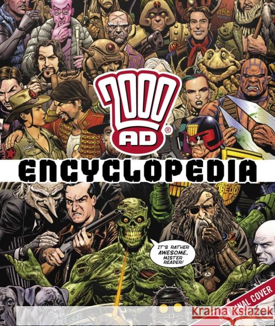 2000 AD Encyclopedia Scott Montgomery, Matthew Smith, Stewart K. Moore 9781786185617 Rebellion Publishing Ltd. - książka