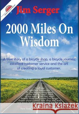 2000 Miles on Wisdom Jim Serger 9781936800209 Red Bike Publishing - książka