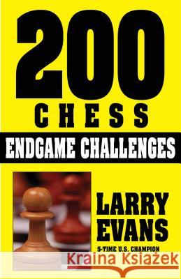 200 Chess Endgame Challenges Larry Evans 9781580423595 Cardoza Publishing - książka