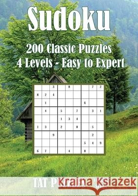 200 Classic Puzzles - 4 Levels - Easy to Expert Tat Puzzles Margaret Gregory 9781922695055 Tried and Trusted Indie Publishing - książka