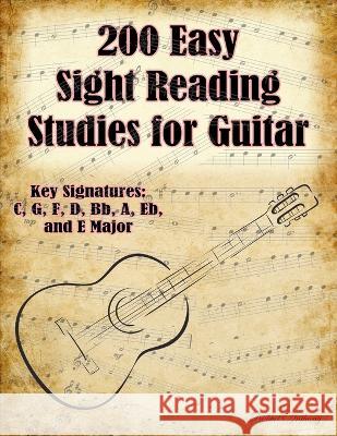 200 Easy Sight Reading Studies for Guitar Robert Anthony 9798840767672 Independently Published - książka