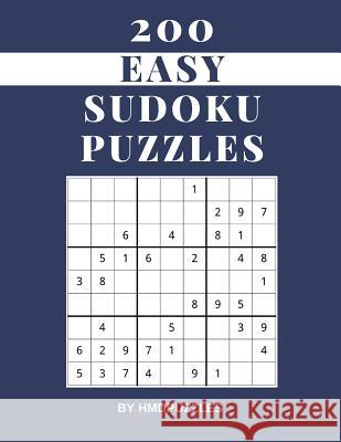 200 Easy Sudoku Puzzles: Large Print (Just One Puzzle Per Page) Sudoku Puzzlebook Ideal For Kids Adults and Seniors (All Ages) Publications, Hmdpuzzles 9781076499608 Independently Published - książka