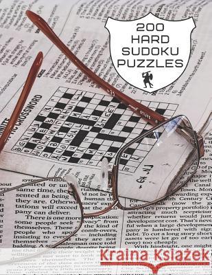 200 Hard Sudoku Puzzles: In Large Print Sudoku Puzzle Book For Adults including answers Publications, Hmdpuzzles 9781076186775 Independently Published - książka